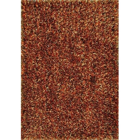 Loloi Loloi Rugs CARRCG-02SQ005076 5 ft. x 7 ft. 6 in. Carrera Rectangular Shape Hand Tufted Area Rug; Spice CARRCG-02SQ005076